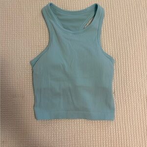 lululemon athletica Ribbed Tank Top - Light Blue